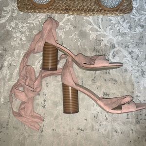 Just Fab Tie-Up Heels
